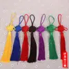 Calendário de Nó Chinês Feito à Mão Nº 5, Peças 6, Nó Chinês, Pingente de Borla para Presente Estilo Chinês Atacado para Casamentos