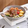 Atacado multi-funcional comercial doméstico pedra maifan fogão de cartão coreano panela de churrasco ao ar livre frigideira panela de churrasco panela de assar
