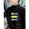 Camiseta Térmica Cepillada para Niños, Cuello Semi-alto, Camiseta Infantil, Nuevo Estilo Otoño/Invierno 2026, Top Versátil para Niños Mayores
