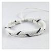 HD126 Pulsera Casual Tejida a Mano de Nuevo Estilo Japonés y Coreano Pulsera Cuerda Color de Contraste Patrón de Flecha Pulsera de Amistad