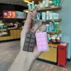 Llavero de juguete modelo de chocolate simulado de PVC, colgante para bolso, pequeño regalo para parejas, llavero promocional