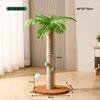 Tabla Rascadora para Gatos, Poste Rascador para Gatos, Cama para Gatos Todo en Uno, Estructura de Escalada Creativa con Forma de Palmera de Coco para Gatos, Resistente al Desgaste, No Suelta Partículas Fácilmente, Poste Rascador Vertical para Gatos