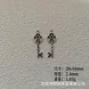 Accesorios de aleación de plata Xizang vintage exclusivos transfronterizos para DIY, candado de llave, collar, pulsera, pendientes, accesorios de joyería, venta al por mayor