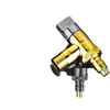 Grifo de lavadora de cobre, válvula de cierre automático de agua, conector especial de boquilla de agua a presión, rodillo automático de 46 puntos, universal