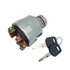 Interruptor de arranque de cerradura de encendido de montacargas JK406C interruptor de encendido interruptor de arranque de llave de arranque de 6 pines interruptor de encendido de precalentamiento