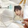 Ins Color Film Coated Goo Card Cover HD B8 Hard Album Small Card Protective Cover para Capa de Armazenamento de Fotografia