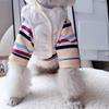 Chaleco Caliente para Cachorros de Otoño e Invierno Set de Dos Piezas Abrigo de Algodón para Gatos Set de Camiseta Interior para Perros Pequeños y Medianos Ropa para Mascotas