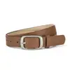 Cinturón Unisex de Piel Sintética para Mujer, Hebilla Decorativa Versátil, Aspecto Moderno y de Alta Gama, Adecuado para Jeans, Elegante y Sencillo