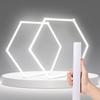 Lámpara de lavado de autos LED lámpara de panal lámpara de tira transfronteriza 220V tienda 4S belleza de autos empalme a prueba de polvo impermeable lámpara de estación