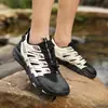 Nuevos zapatos de exterior, zapatos de senderismo transpirables, duraderos y cómodos, adecuados para parejas, para senderismo, trekking en río, pesca y vadeo.