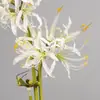 Flor Lisianthus para decoração de casamento, adereço de mão estilo antigo para fotografia, arranjo de flores artificiais