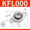 Rodamiento de Bloque de Almohada Romboidal de Aleación de Zinc Kfl08 Kfl000 Kfl001 Kfl005 Kfl006 Rodamiento