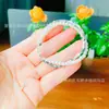 Pulsera de Perlas de Doble Capa con Cuentas de Plata Rota para Niñas 2025 Nueva Joyería de Mano de Alta Gama Lujo Accesible Exquisita Pulsera de Nicho