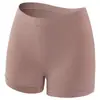 Shorts de Seguridad para Mujer, Tallas Grandes, Calzoncillos tipo Boxer Invisibles, Delgados Anti-Exposición, Se Pueden Usar por Fuera, Levanta Glúteos, Cintura Media, Pantalones de Cuatro Esquinas