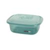 Bacia Quadrada de Plástico Grande Pia para Frutas e Legumes Caixa de Armazenamento Transparente Espessada para Utensílios de Cozinha com Tampa Bacia de Armazenamento