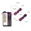 [Departamento Valle Asahi] Juguetes sexuales de descarga eléctrica traje Doble Anillo Pene Masturbación Herramientas Sexuales Productos para Adultos Diversión Sexual