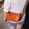 Bolso bandolera portátil para niña de piel genuina vintage personalizado para combinar con todo, nicho, para ir al trabajo, casual, estéreo, para el hombro, elegante
