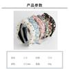 Diadema Europea y Americana Transfronteriza Nuevo Estilo Pequeño Estilo Chanel Tela Incrustada con Diamantes Perla Accesorios para el Cabello Elegantes de Moda Diadema de Ala Ancha de Alta Calidad