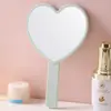 Espejo de mano electrochapado, alto valor estético, tacto lujoso, DIY, estilo princesa retro, portátil, que induce dopamina, tamaño grande