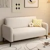 Sofá para vivienda de alquiler, dormitorio, tienda de ropa, apartamento sencillo, sala de estar, sofá de tela de dos plazas, tres plazas moderno para espacios pequeños