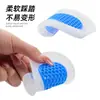 Almohadilla para Talón de Panal Aumentador Invisible de Altura Interior Almohadilla de Media Talla Almohadilla para Talón Suave y Cómoda que Absorbe Impactos Plantilla para Dolor de Talón de Hombre y Mujer