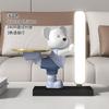 Adornos de Luz Nocturna de Almacenamiento de Oso Amargo Sala de Estar Mueble de TV Decoraciones de Pórtico Escritorio Mesita de Noche Luz Controlada por Voz Regalo de inauguración de la casa