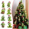 2023 Producto Nuevo Transfronterizo Decoración Navideña Grinch Colgante Dibujo Animado Colgante Árbol de Navidad Interior de Coche Navideño