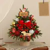 Árvore de Natal de Luxo Pequena Encriptada Ornamentos de Árvore PE Decoração de Pacote de Luxo para Casa de Natal Novo Estilo 2025