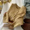 Cárdigan de Punto Trenzado Bordado Little Pony para Mujer, Chaqueta Suéter Vintage Roja y Blanca para Otoño/Invierno/Principios de Primavera, Talla Única