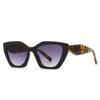 Europa y Estados Unidos comercio exterior gafas de sol de moda tendencia coreana toma callejera retro cuadradas marco grande gafas de sol 26-1