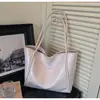 Bolsa de Ombro Versátil Prata 2026 Transfronteiriça Bolsa Feminina Casual para Comércio Exterior Bolsa Tote Grande Capacidade para o Dia a Dia