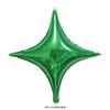Globo de película de aluminio de 26 pulgadas con forma de estrella de cuatro esquinas y 11 colores, ideal para bodas y fiestas de cumpleaños.
