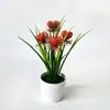 Plantas Artificiais de Crisântemo em Vaso, Flores Artificiais e Plantas Verdes, Flores Artificiais para Casamento, Decoração Interna e Externa, Enfeites de Flores Artificiais Atacado