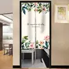 Nueva cortina de puerta estilo coreano, diseño simple de planta en maceta, estilo nórdico, para cocina del hogar, dormitorio, baño, cortina de privacidad, venta al por mayor
