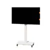 Suporte de TV móvel de chão com rotação de tela horizontal e vertical para transmissão ao vivo, máquina tudo-em-um com tela sensível ao toque, suporte universal para transmissão ao vivo