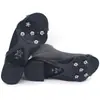 Suministro exclusivo transfronterizo: Cubrezapatos Antideslizantes, Crampones Simples en Forma de Calabaza, 5 Dientes, Paquete de 2, para Tracción en Nieve al Aire Libre