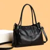 Nuevo bolso de mano de moda para mujer, elegante bolso tote, gran capacidad, versátil, se puede llevar en la mano o cruzar el cuerpo, disponible para envío directo