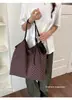 Bolsa Feminina Casual de Grande Capacidade para o Dia a Dia Novo Estilo Bolsa de Ombro Transversal para Senhoras Moda Simples Bolsa Bolinho Tendência para Senhoras