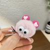 Big Eye cute ear hair ball hairpin duckbill clip Korean girl dopamine broken hair bangs clip sweet hair accessories