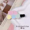 Nuevos pasadores de pelo con texto peculiar, pasadores laterales divertidos y lindos, pasadores personalizados para flequillo, accesorios para el cabello de un yuan de puestos callejeros