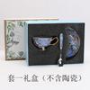 Conjunto de Xícaras de Café Europeias de Porcelana Óssea Cerâmica de Alto Padrão Exquisito Luxuoso Conjunto de Chá da Tarde Britânico Conjunto em Caixa de Presente