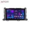 Navegação de carro transfronteiriça para Toyota Sena Sienna Android tela grande 10-14 Bluetooth Sem fio CARPLAY