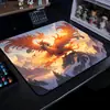 Mouse Pad Profissional para Jogos E-Sports com Base de Borracha Natural Pura, Espessado, Confortável, Resistente ao Desgaste e Antiderrapante, Série Fera da Tendência Nacional