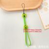 Nuevo Lanyard para Teléfono Móvil de Flor de Dibujos Animados Anti-Pérdida Creativo para Muñeca Cuerda de Nylon Llave Colgante Hebilla Cadena Corta para Mano