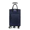 Carrito pequeño para la compra del hogar rueda universal carrito de compras portátil bolso de mano bolsa de compras de papel de aluminio aislante bolsa con ruedas venta al por mayor