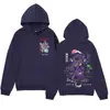 Sudadera con Capucha Estampada de Diseño Japonés Simple de Marca de Moda Simple y Versátil