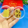 Pegatinas para Teléfono Móvil de Princesa con Lámina Dorada de Riqueza y Tesoro, Por Favor Hazte Rico, Asuntos de Dinero, Buen Caqui, Regalos