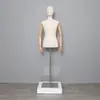 Maniquíes de Medio Cuerpo Femenino, Soporte de Maniquí para Tienda de Ropa, Muñeco Femenino para Escaparate, Maniquí Femenino de Tallas Grandes para Exhibición