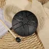 Instrumento Musical Tambor Etereo de 3 Polegadas e 6 Tons para Crianças, Tambor para Alívio de Estresse para Iniciantes, Instrumento de Percussão, Tambor de Língua de Aço, Tambor de Bolso, Exportação