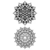 Tatuaje Temporal de Flores Mandala Tótem Herbal para Hombres y Mujeres Impermeable Duradero Jugo Nicho Tatuaje Artificial Simple Pegatinas de Tatuaje